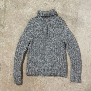 Victorinox Swiss Army Gray Alpaca Wool Blend Turtleneck Sweater Men’s Large